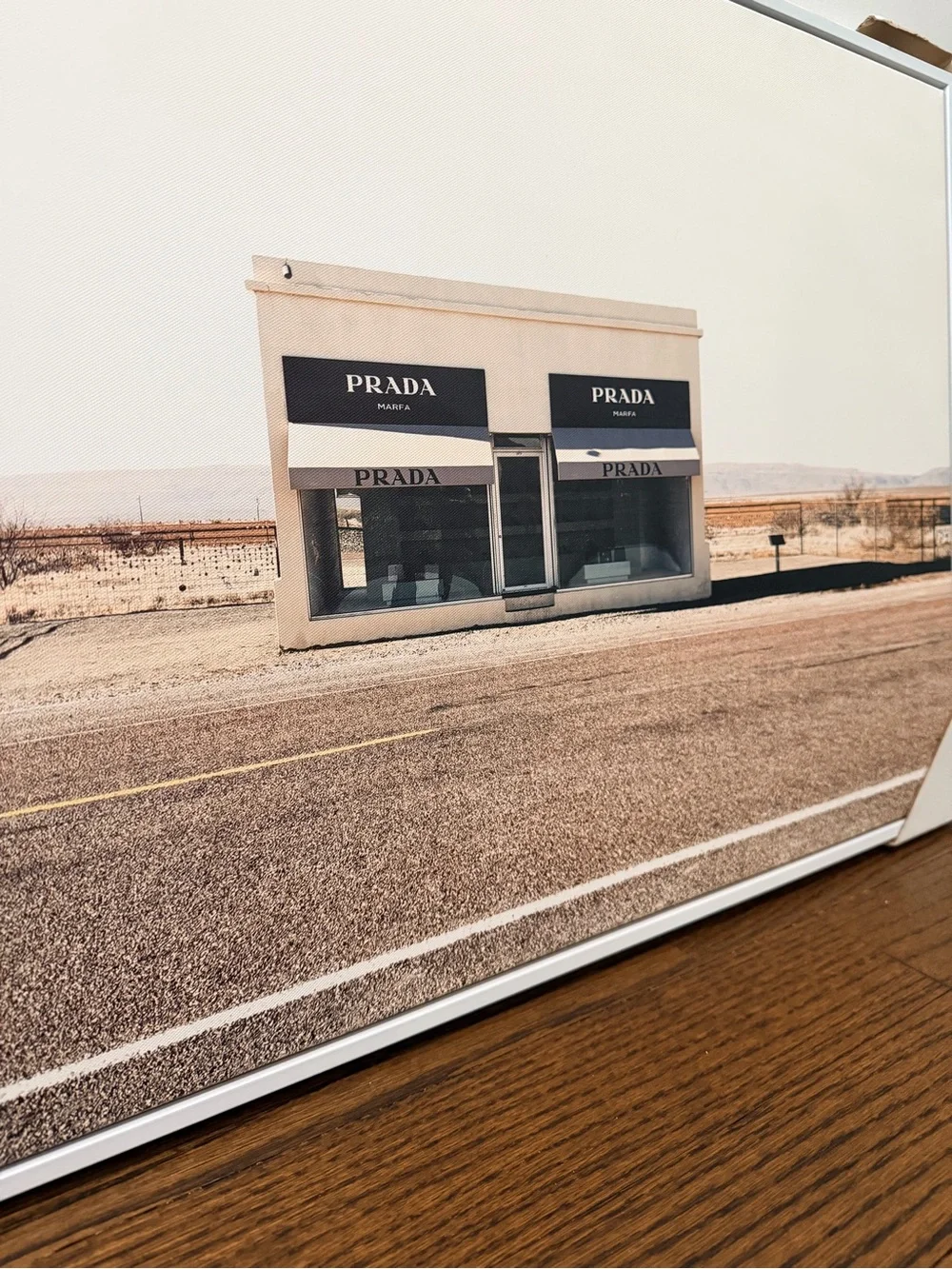 Prada Marfa Desert Storefront Canvas